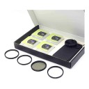 Pouzdro na iPhone 16 Pro Max se závitem 58 mm a 4 filtry CPL ND8 UV a hvězdicový Kroužek MagSafe Pro focení mobilem 3