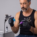 Ace de tatuaj cartridge 20 buc Round Shader 11 ace 0,35 mm 1211RS-M Sterile de unică folosință Violet-Albastru pentru umbrire și colorare 5