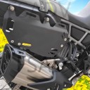 Portapacchi laterali per CFMOTO 450MT 2023–2025 Sinistro e destro 33,3 x 19,2 cm Alluminio Nero Montaggio senza foratura Per borse morbide 6