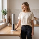 Diffusore di aromi intelligente per oli essenziali Bluetooth 120 ml Lega di alluminio 11,75 x 34,2 cm Luce e timer Per appartamento 4