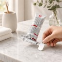 Fogkrém kinyomó 3 db Forgatható kulcsok a tubusok kinyomásához 7,9 x 3,4 cm Rozsdamentes acél Ezüst Krémekhez és kenőcsökhöz Fürdőszobába és műhelybe 8