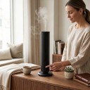 Diffusore di aromi intelligente per oli essenziali Wi-Fi e Bluetooth 120 ml Lega di alluminio 11,75 x 34,2 cm Timer Per appartamento 5