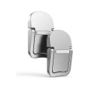 Piedini adesivi per notebook 2 pz Supporto mini pieghevole in lega di alluminio Per sollevare e raffreddare il notebook 5