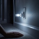 Lampka LED USB 12 LED Zimne białe światło Obustronne świecenie 70 x 21 x 10 mm 5 V Przezroczysta Przejrzysta USB Do powerbanki i laptopa 2