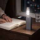 Lampka LED USB 12 LED Zimne białe światło Obustronne świecenie 70 x 21 x 10 mm 5 V Przezroczysta Przejrzysta USB Do powerbanki i laptopa 3