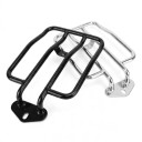 Gepäckträger für das hintere Schutzblech für Harley-Davidson Sportster XL 2004–2021 Stahl 26,5 x 15,3 cm Für Solo-Sitz Iron und Nightster 5