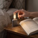 USB LED lampe 12 LED Varm hvidt lys Dobbelt lys 70 x 21 x 10 mm 5 V Gennemsigtig Gennemgående USB Til powerbank og bærbar 3