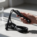 Hurtigheds sjippetov Li-Ning AQEU035 med glat reb Justerbar længde Slanke håndtag Unisex Til cardio fitness og boks 2