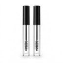 6 Stück leere Mascara-Tuben 3 ml Kunststoff nachfüllbare Fläschchen mit Bürste und Dichtungsstopfen Schwarzer Deckel Für Wimpernserum und Reisen 3