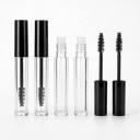 6 Stück leere Mascara-Tuben 3 ml Kunststoff nachfüllbare Fläschchen mit Bürste und Dichtungsstopfen Schwarzer Deckel Für Wimpernserum und Reisen 4
