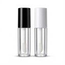 6 unidades de tubos vacíos para brillo de labios 0,8 ml 49 x 12 mm Botellas de plástico recargables con aplicador Para muestras y viajes 1