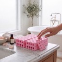 Pěnové oddělovače prstů 100 ks 10 x 3,2 cm Měkká pěna Separátory prstů na nohou i rukou pro pedikúru a lakování nehtů 4