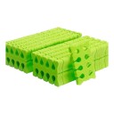 Pěnové oddělovače prstů 100 ks 10 x 3,2 cm Měkká pěna Separátory prstů na nohou i rukou pro pedikúru a lakování nehtů 7