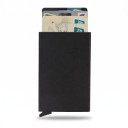 Funda metálica deslizante para tarjetas de pago con protección RFID 10,1 x 6,3 x 0,8 cm Para 5 a 6 tarjetas Cartera delgada 1