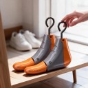 Tendiscarpe 2 pezzi per paio di calzature Taglia S EU 37–42 Estensione e allungamento delle scarpe Plastica e metallo Per scarpe 1