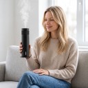 Diffusore domestico di oli essenziali Bluetooth 120 ml Metallico Tre livelli di intensità Indicatore luminoso Per appartamenti e uffici 4