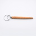 Deense deegklopper 32,7 cm met houten handvat RVS draadklopper met binnenlus Mengt deeg voor zuurdesem en pizza 1