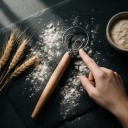 Deense deegklopper 32,7 cm met houten handvat RVS draadklopper met binnenlus Mengt deeg voor zuurdesem en pizza 2