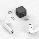 Pârghii autoadezive pentru cabluri 12 buc 20 x 20 x 15 mm Suporturi de prindere nemagnetice pentru cabluri de până la 7 mm Pe birou și pe perete 10