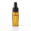 10 glazen flesjes met pipet 5 ml 6,3 x 1,6 cm Bruin amberglas Navulbare flesjes voor essentiële oliën en parfums 4