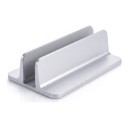 Vertikal stativ til bærbar computer 13 til 17 tommer Justerbar bredde 1,4 til 7,3 cm Aluminiumlegering Til pladsbesparelse 1