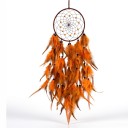 Lapaçador de sonhos 73 cm com círculo de 16 cm e penas densas Decoração boho suspensa para parede Dreamcatcher para o quarto e o quarto 7