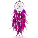 Lapaçador de sonhos 73 cm com círculo de 16 cm e penas densas Decoração boho suspensa para parede Dreamcatcher para o quarto e o quarto 9