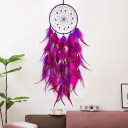 Lapaçador de sonhos 73 cm com círculo de 16 cm e penas densas Decoração boho suspensa para parede Dreamcatcher para o quarto e o quarto 11