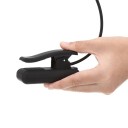 Lámpara LED con clip 6 W Un brazo flexible Regulable Alimentación USB o 3 x AAA Negra Para partituras, libros, portátiles y cabeceros de cama 7