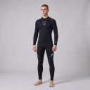 Men's Full-Body Neoprene Diving Suit 3 mm with Back Zip and High Collar with Long Sleeves and Legs 3