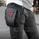 Geantă pentru motocicletă pe picior, impermeabilă, borsetă 29 x 29 x 10–15 cm, Oxford, Neagră, Crossbody și pe umăr, pentru călătorii 6
