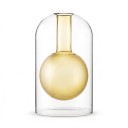 Glasflaske til æteriske olier med diffuserstænger 130 ml 8,5 x 14 cm Rund kugle i emballage Til stuen 4
