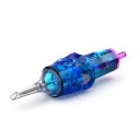 Ace de tatuaj cartridge 20 buc Round Shader 3 ace 0,3 mm 1003RS-M Sterile de unică folosință Violet-albastru Pentru umbrire și colorare 6