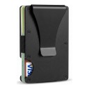 Men's Aluminium Wallet with RFID Protection and Banknote Clip 8.6 x 5.4 x 0.8 cm For 1 to 12 Cards Minimalist 1