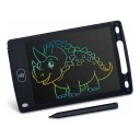 LCD Drawing Tablet for Children 6.5 Inches 17.5 x 11 cm Colour Display One-Button Erase Lock Pen Drawing and Writing 1