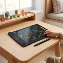 LCD Drawing Tablet for Children 6.5 Inches 17.5 x 11 cm Colour Display One-Button Erase Lock Pen Drawing and Writing 2