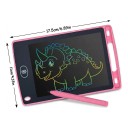 LCD Drawing Tablet for Children 6.5 Inches 17.5 x 11 cm Colour Display One-Button Erase Lock Pen Drawing and Writing 5
