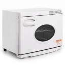 SucceBuy Scaldamani 23 l Lampada UV 6 W Riscaldamento 65 fino a 82 °C 45,2 x 28,5 x 35 cm 2 cesti in acciaio inox Bianco Per saloni e parrucchieri 1