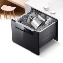 Fuente de acero inoxidable para gatos 2 l Bebedero automático silencioso con filtro de carbón y esponja Luz LED azul Para gatos y perros 5