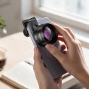 Obiettivo macro per smartphone Ulanzi 75 mm Ingrandimento 10x Messa a fuoco 45–90 mm Clip con filettatura 17 mm Vetro ottico Nero Per fotografia 2