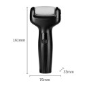 Elektrická bruska na paty a mozoly se 3 brusnými válečky a 2 rychlostmi IPX7 USB-C nabíjení pro odstranění ztvrdlé kůže 7