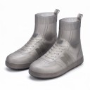 Silikonüberzüge für Schuhe bei Regen Verstärkte rutschfeste Sohle Wasserdichte Knöchelüberzüge für wiederholte Verwendung 6