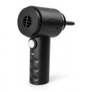 Aspiradora inalámbrica para coche 9000 Pa 1200 mAh Aspiradora mini manual con función de soplado carga USB 60 W Negra Para coche oficina y hogar 3