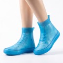 Silikonüberzüge für Schuhe bei Regen Verstärkte rutschfeste Sohle Wasserdichte Knöchelüberzüge für wiederholte Verwendung 8