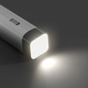 Lámpara de mesa LED extensible con función de powerbank y soporte para móvil 3 niveles de brillo Linterna Altura 15–25,3 cm USB 5 V Blanca Para leer 5