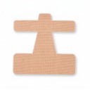 Bandele de teip pentru degetul mare 10 buc Pătrate de teipuri kineziologice pentru degetul de la picior Autoadezive Pentru sport și mers 1