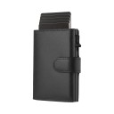 Men's Wallet with Pull-Out Card Holder and Coin Pocket RFID 10.1 x 7 x 2.5 cm Up to 9 Cards Press Stud Fastening 1