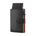 Men's Wallet with Pull-Out Card Holder and Coin Pocket RFID 10.1 x 7 x 2.5 cm Up to 9 Cards Press Stud Fastening 5
