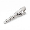 Pince à cravate Pince à cravate en métal avec clip à ressort et surface brillante Accessoire pour costume au travail et pour un mariage 3