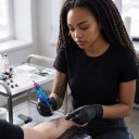 Tattoo nåle cartridge 20 stk Magnum 27 spidser 0,3 mm 1027M1-M Engangs steriliserede Blålilla Til skygge og farvelægning 6
